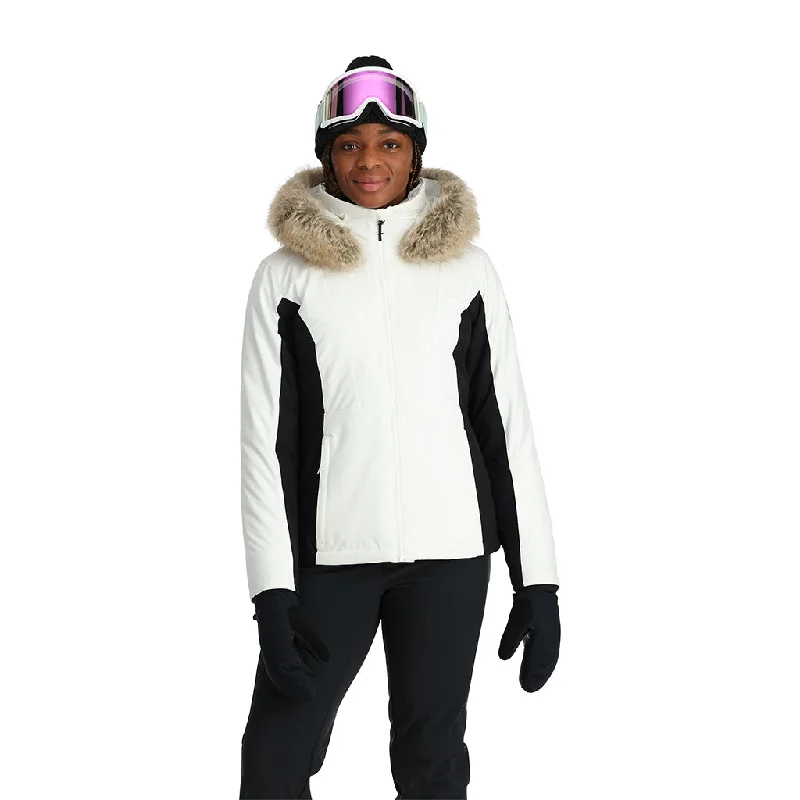 Women's Classic Down Coat for Winter-Womens Vida - White
