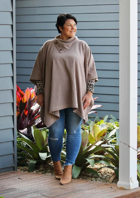 Women's Cloak with Structured Design-With Love | Poncho Sewing Pattern