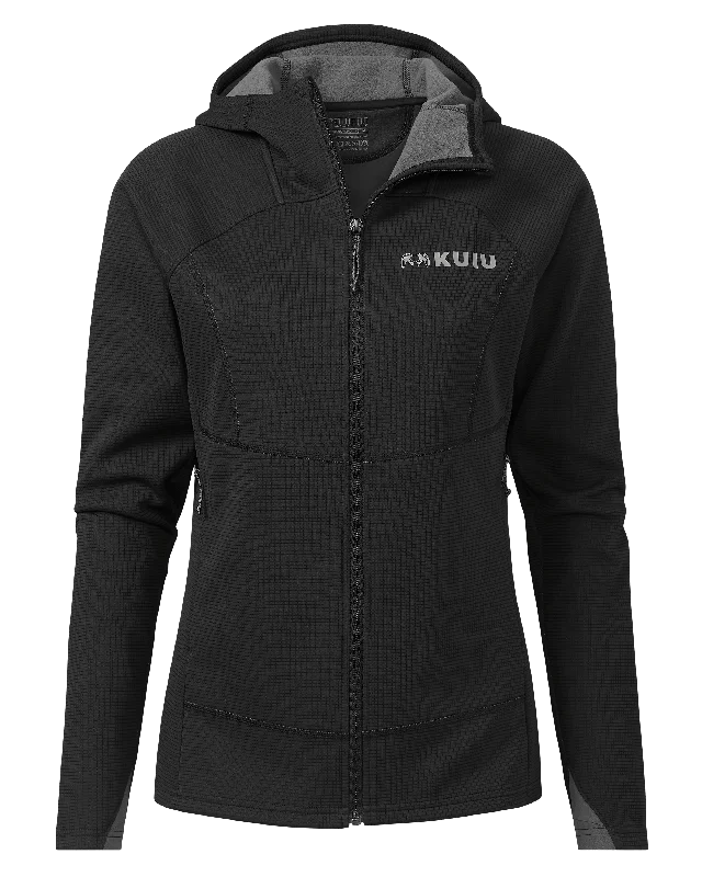 Women's Jackets for Stylish Fit-Women's Peloton 240 Full Zip Hoodie | Black