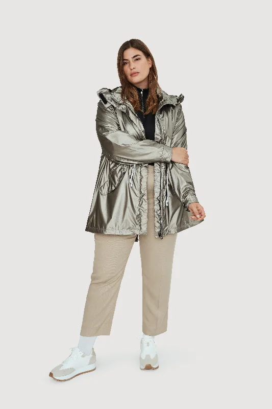 Women's Cloak for Chilly Evenings-Lyra-OS