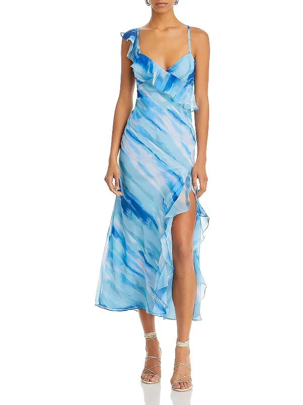 Silk Slip Dress with Details -Lace Satin Slip Dress for Bridesmaid -Womens Side Slit Chiffon Slip Dress Silk Slip Dress with Details -Lace Satin Slip Dress for Bridesmaid -Womens Side Slit Chiffon Slip Dress