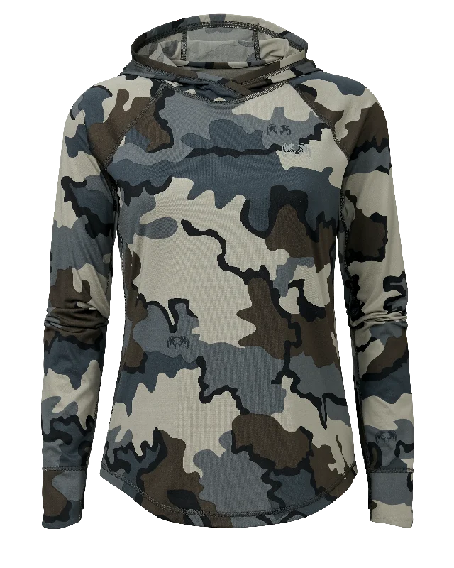 Women's Jackets with Loose Fit-Women’s Gila LS Hoodie | Vias