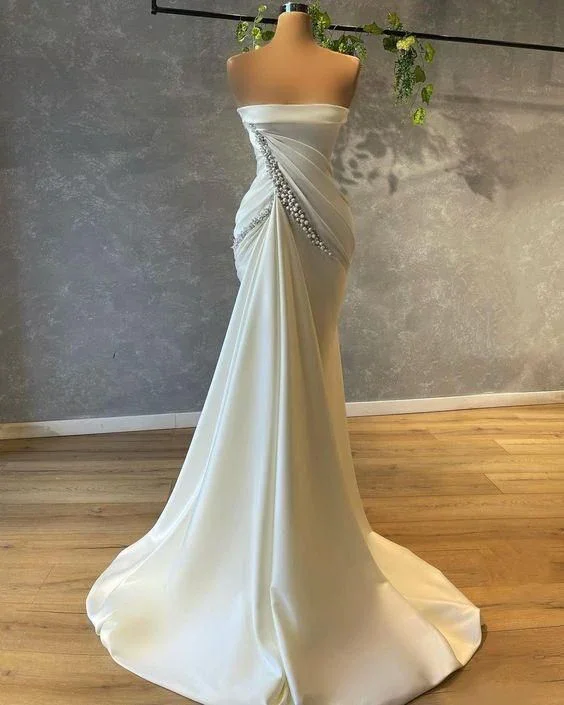Wedding Dresses with Ribbon Belt for Soft Accents -New Arrival Appliques Prom Dresses Wedding sexy Dress  gh2058