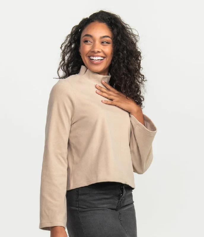 Women's Sweater for All-season Comfort-Southern Shirt Elevated Sweatshirt