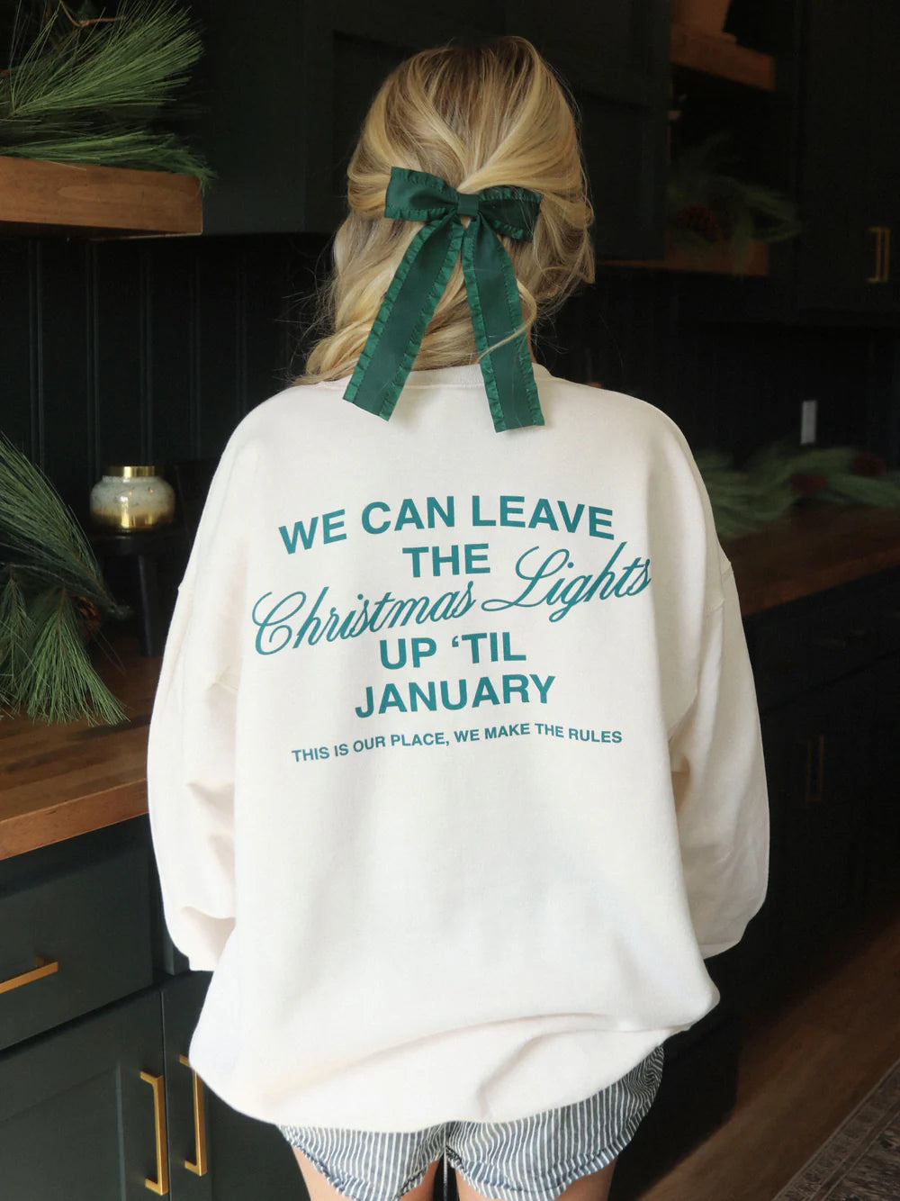 Women's Sweater for Street Style Look-Charlie Southern Til January Sweatshirt