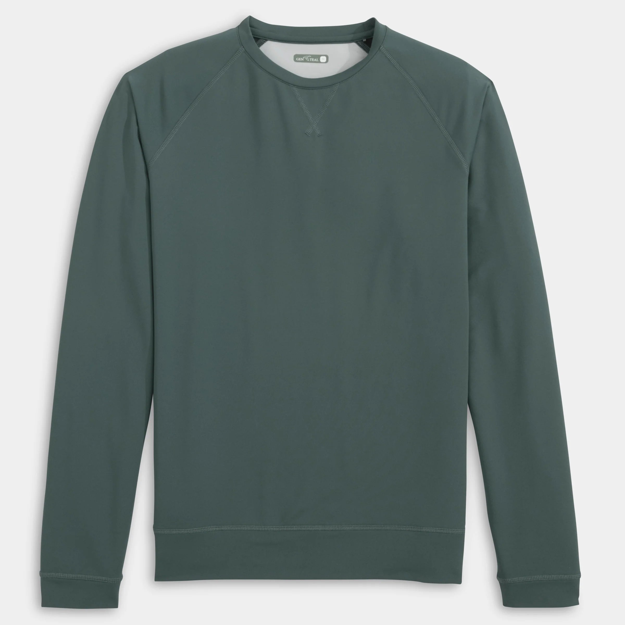 Women's Sweater with Graphic Print-Genteal Richmond Venture Performance Crewneck