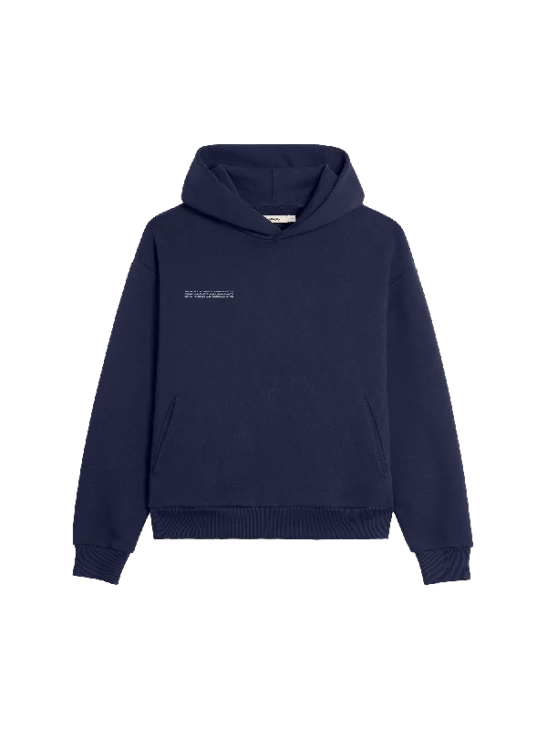 Women's Hoodies with Drawstring Waist -Womens 365 Midweight Hoodie—navy blue