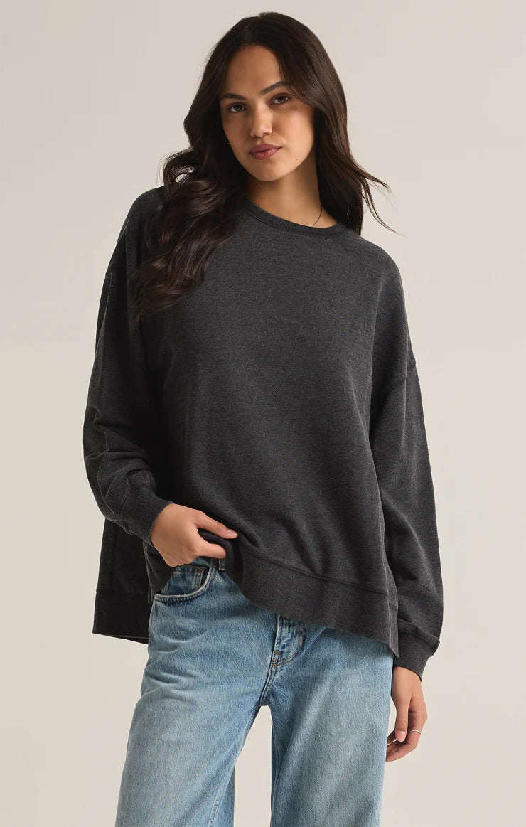 Women's Sweater with Loose Design-Z Supply Modern Weekender