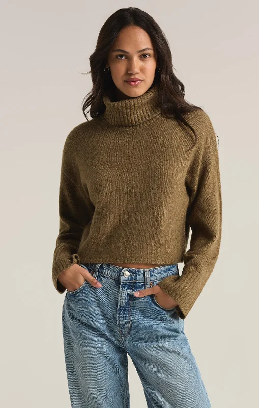Women's Sweater with Alluring Detail-Z Supply Ursa Sweater Top
