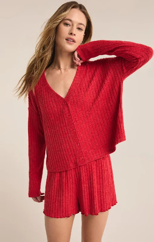 Women's Cardigans Sweater with Mixed Textures-Z Supply Mara Long Sleeve Cardigan Top Women's Cardigans Sweater with Mixed Textures-Z Supply Mara Long Sleeve Cardigan Top
