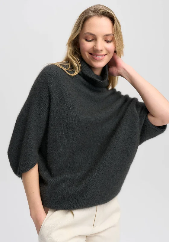 Women's Sweater with Thicker Knit-Air Cape Sweater