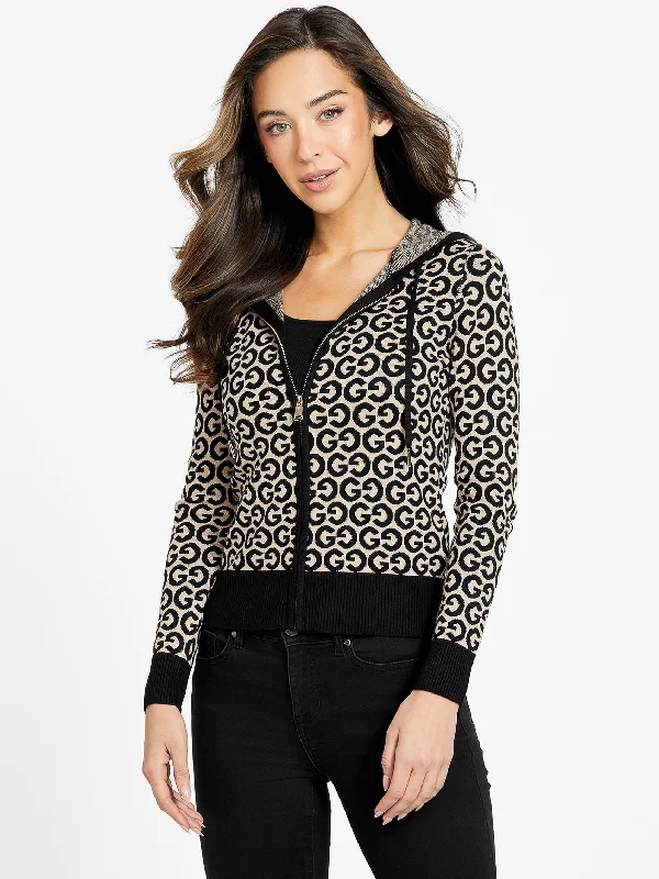 Women's Sweater for Comfort and Style-Alexa Zip-Up Jacket