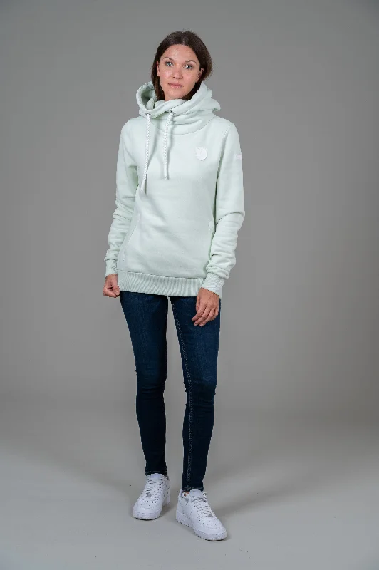 Women's Hoodies for Active Days -Artemis White Apple Hoodie