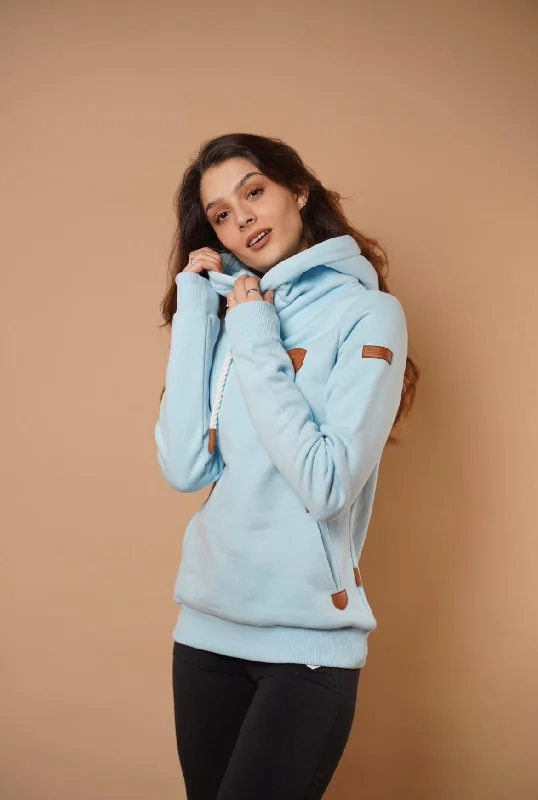 Women's Hoodies for Casual Outings -Artemis Sky Hoodie