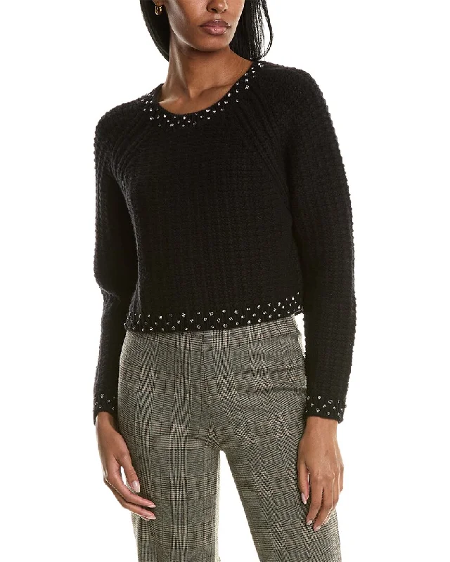 Women's Sweater for Cold Weather Fashion-ba&sh Wool Cardigan