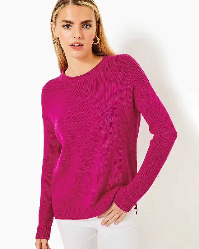 Women's Sweater with Colorful Knits-Bayport Sweater