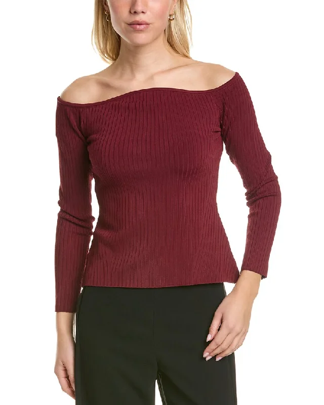 Women's Sweater for Classic Winter Style-BCBGMAXAZRIA Crewneck Top