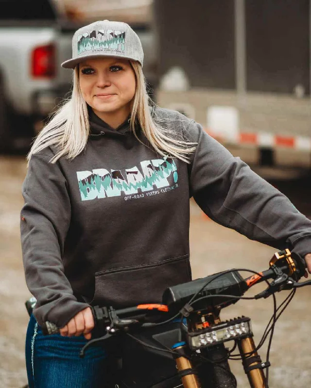 Women's Oversized Hoodies for Chill Days -Braaap! Babe Unisex Pullover Hoodie