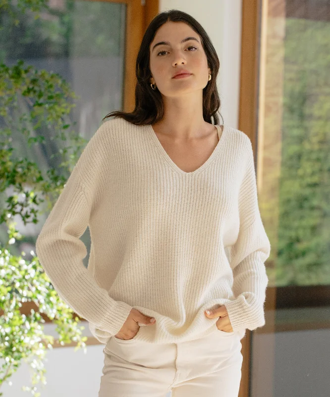 Women's Sweater for Evening Dinner-Cabin Sweater