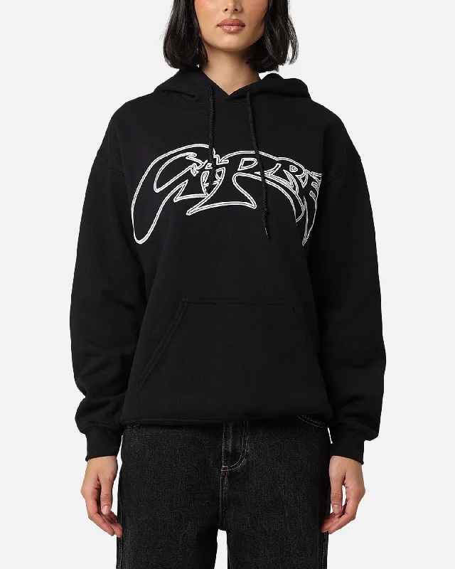 Women's Hoodies with Comfortable Stretch -Carre Rev 24 Hoodie Black