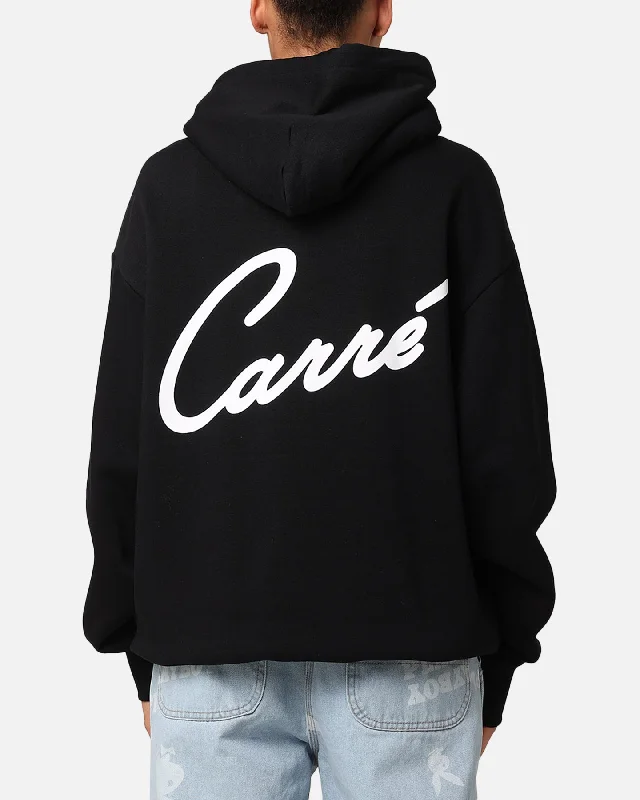 Women's Hoodies for Travel Comfort -Carre Swifty Hoodie Black