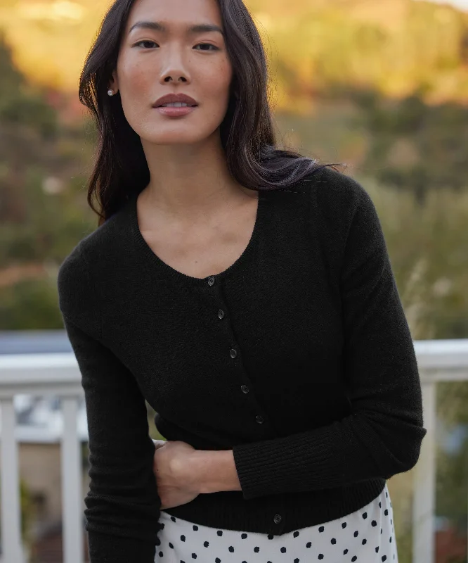 Women's Sweater for Everyday Elegance-Cashmere Finley Cardigan