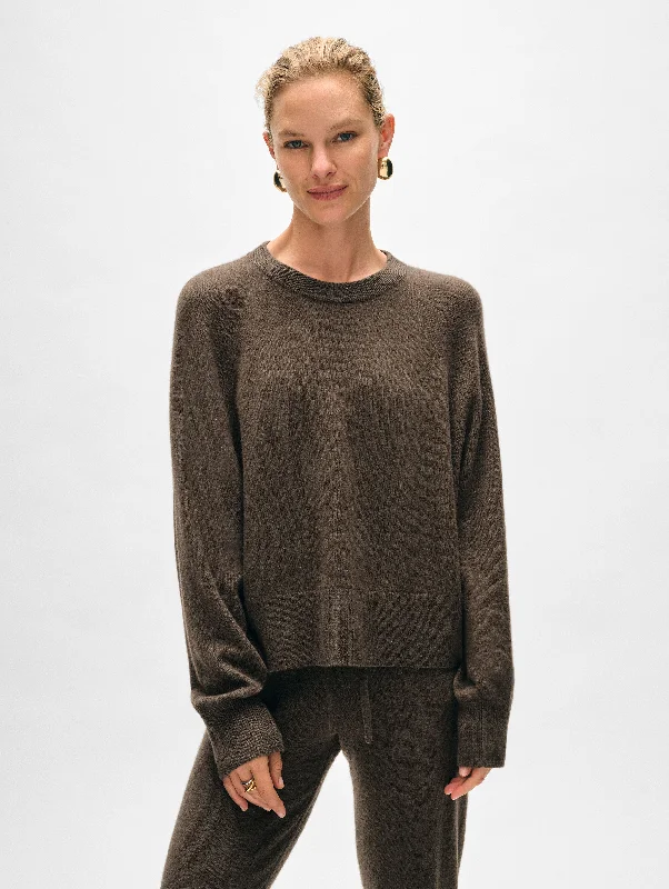 Women's Sweater with Soft-to-the-touch Material-Cashmere Easy Sweatshirt