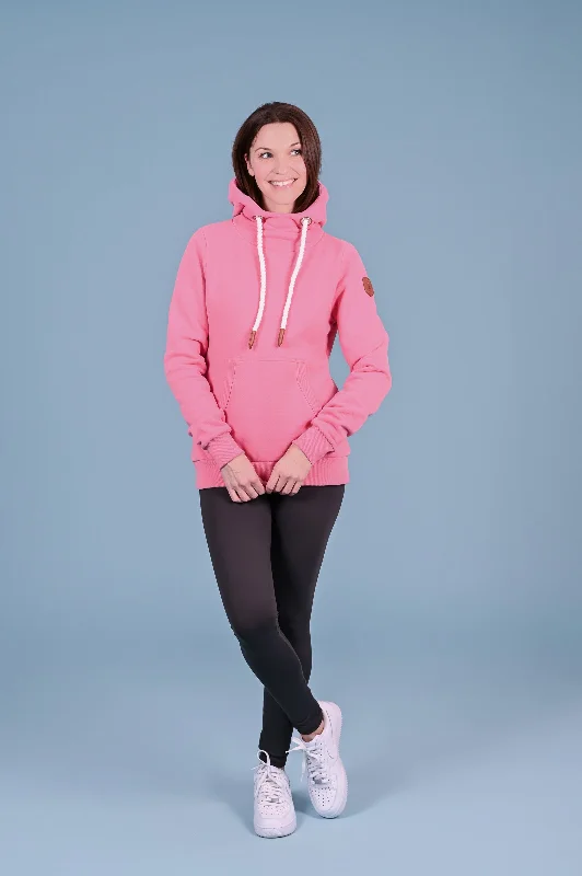 Women's Soft Cotton Hoodies for Daywear -Cassy Punch Hoodie