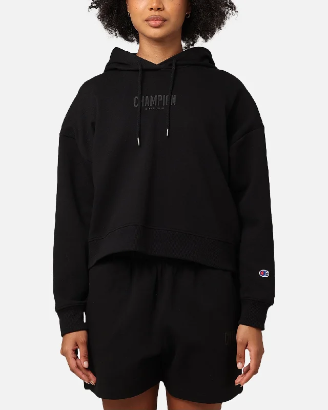 Women's Hoodies for All Seasons -Champion Women's Rochester Base Hoodie Black