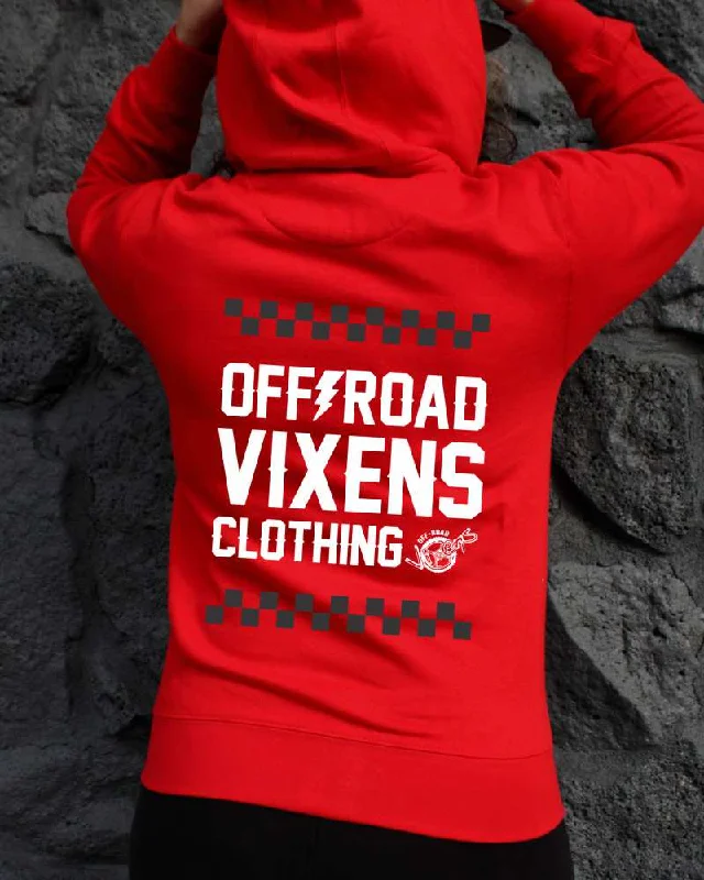 Women's Hoodies with Drawstring for Adjustable Fit -Checked Out Unisex Zip Hoodie