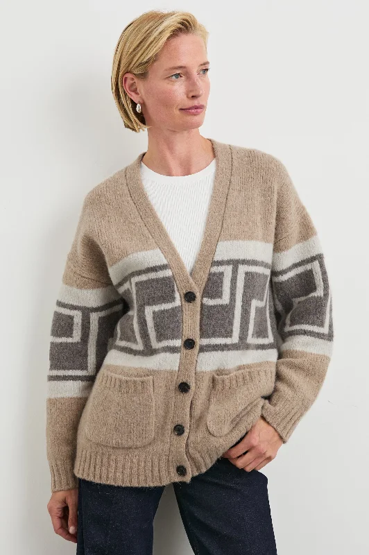 Women's Cardigans Sweater for a Feminine Style-CHELSEA CARDIGAN - ASPEN TRAIL