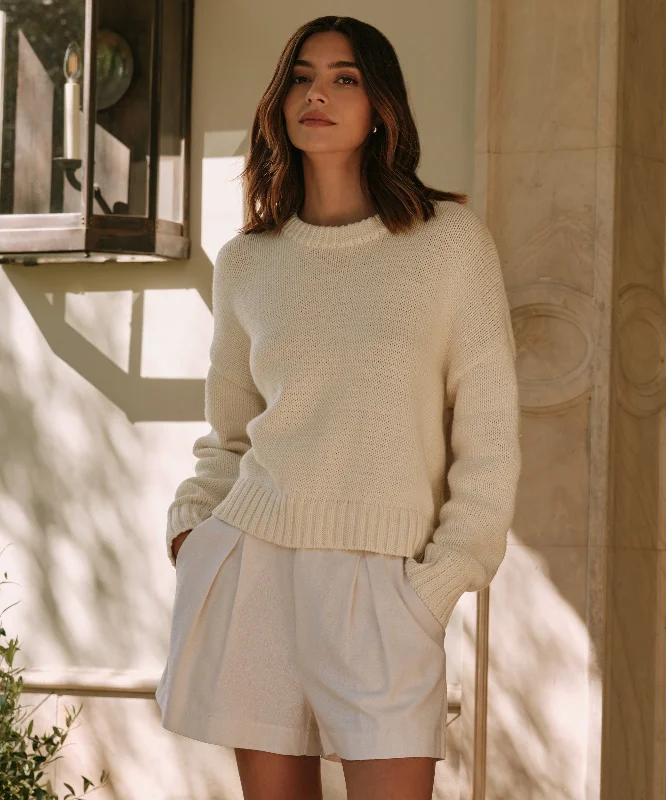 Women's Sweater with Luxurious Feel-Chloe Crewneck