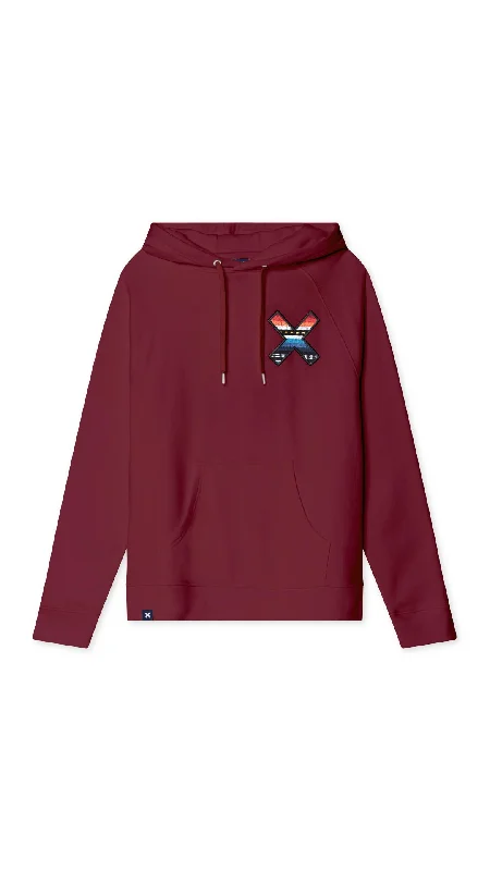 Women's Hoodies with Cool, Minimalist Design -HOODIE CLASSIC BURGUNDY
