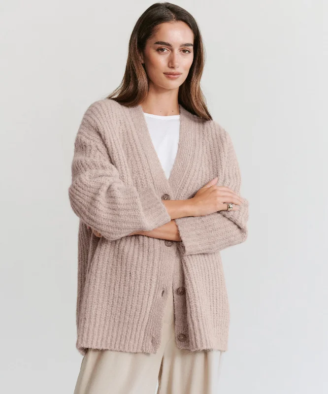 Women's Sweater for Fashionistas-Cocoon Cardigan