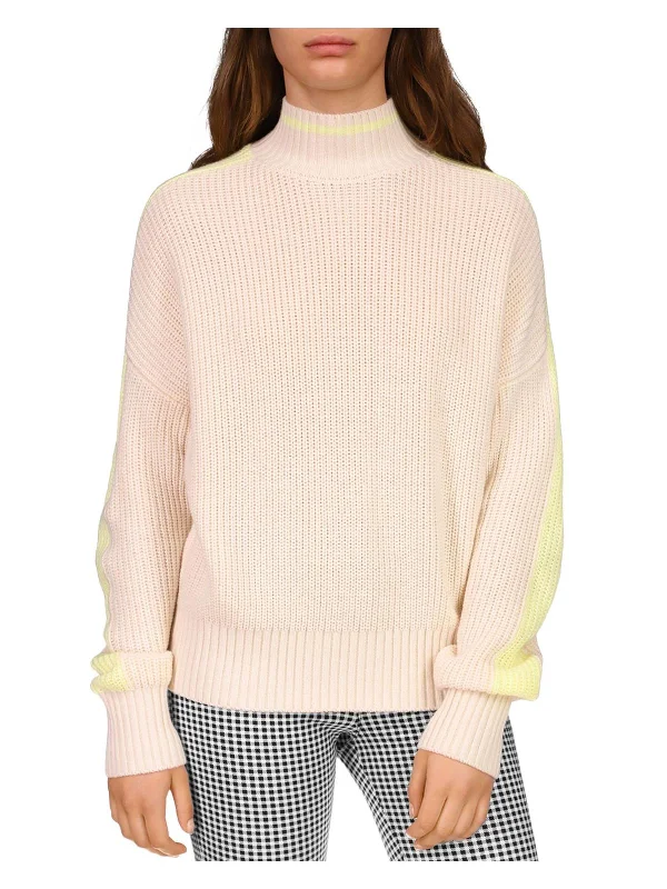 Women's Loose Fit Knit Pullover Sweater-Cruise Womens Knit Mock Neck Pullover Sweater Women's Loose Fit Knit Pullover Sweater-Cruise Womens Knit Mock Neck Pullover Sweater