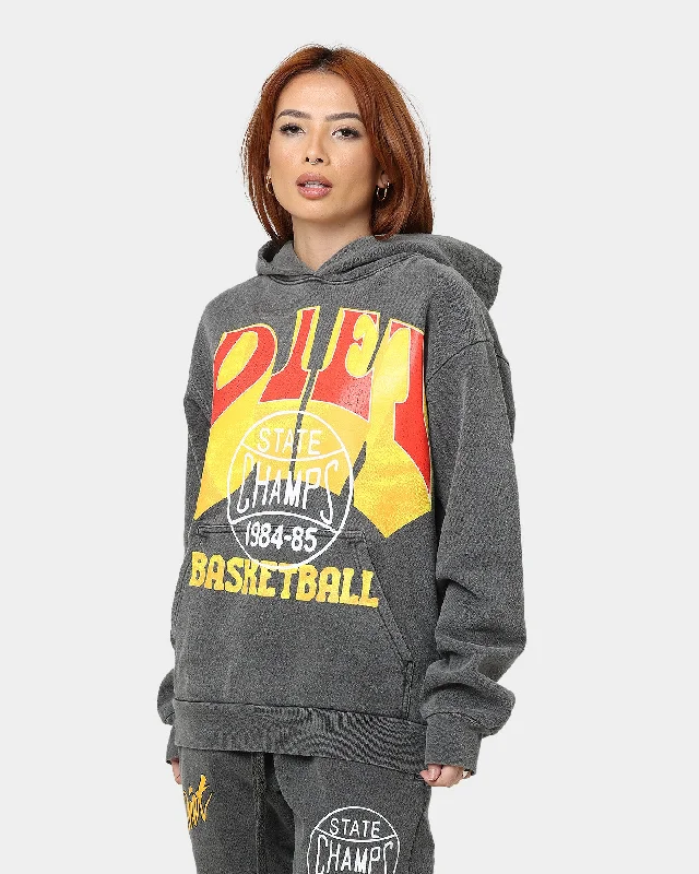 Women's Hoodies with Tartan Plaid Design -Diet Starts Monday State Champs Hoodie Vintage Black Women's Hoodies with Tartan Plaid Design -Diet Starts Monday State Champs Hoodie Vintage Black