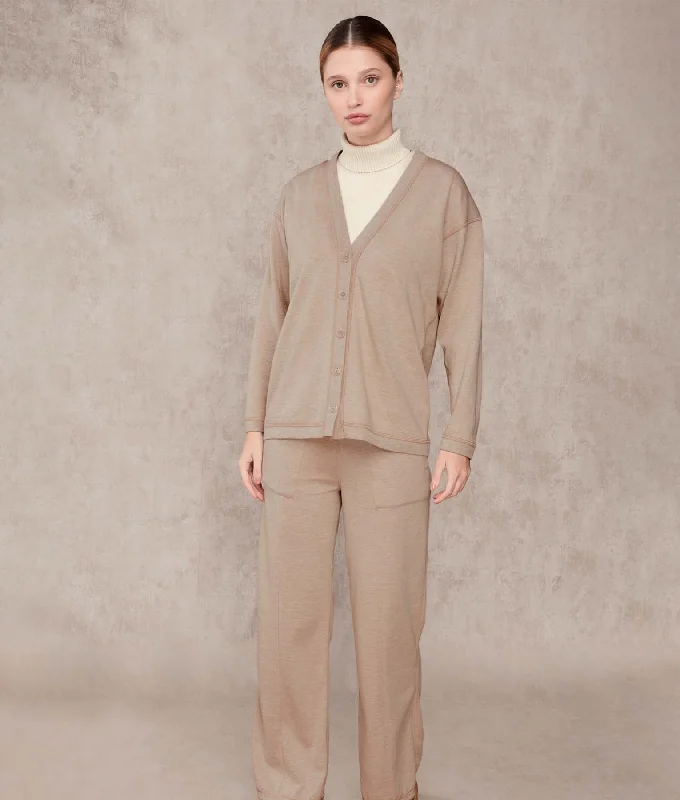 Women's Sweater for Relaxed Casual Look-Easy Fit Cardigan