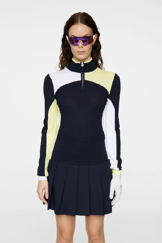 Women's Sweater for Christmas Gifts-Deborah Zip Sweater