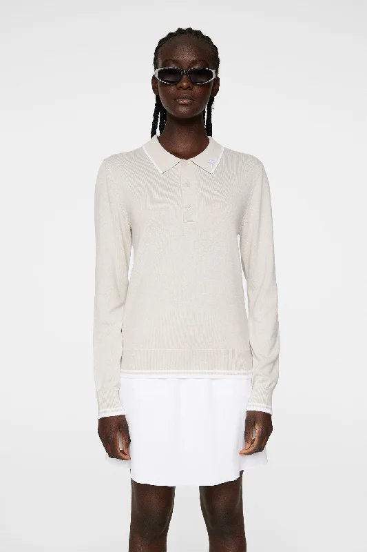 Women's Sweater with Cable Knit-Mimmi Knitted Shirt