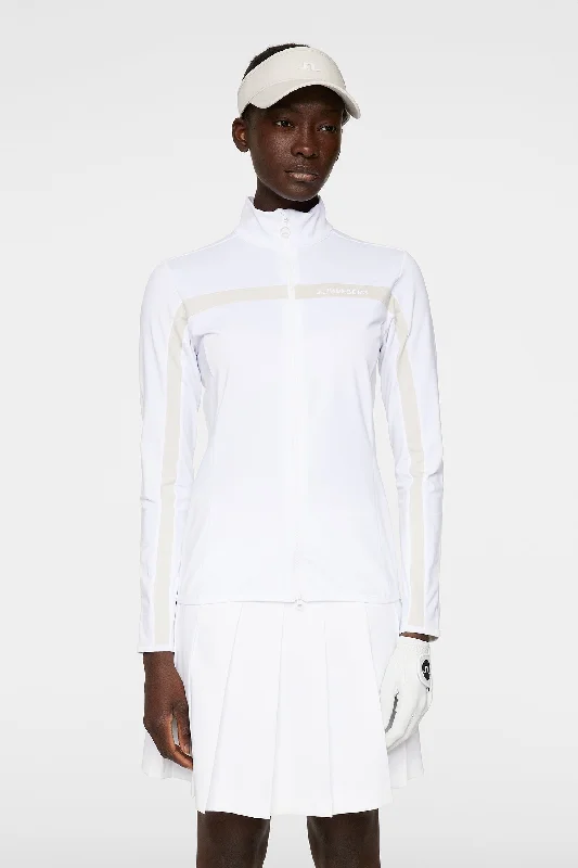 Women's Sweater with Decorative Zippers-Seasonal Janice Mid Layer