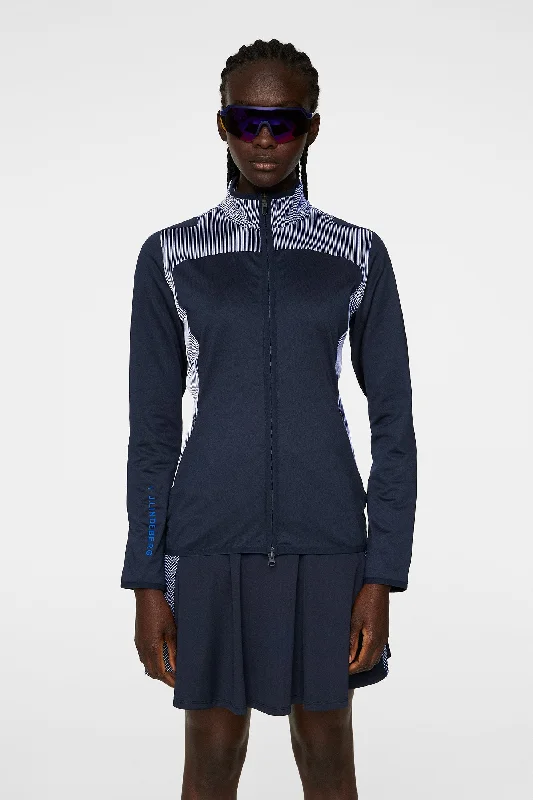 Women's Sweater with Layered Design-Thelma Thermolite Mid Layer