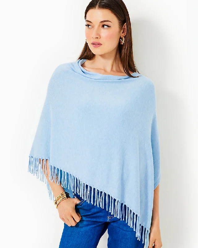 Women's Sweater for Winter Holidays-Gato Poncho