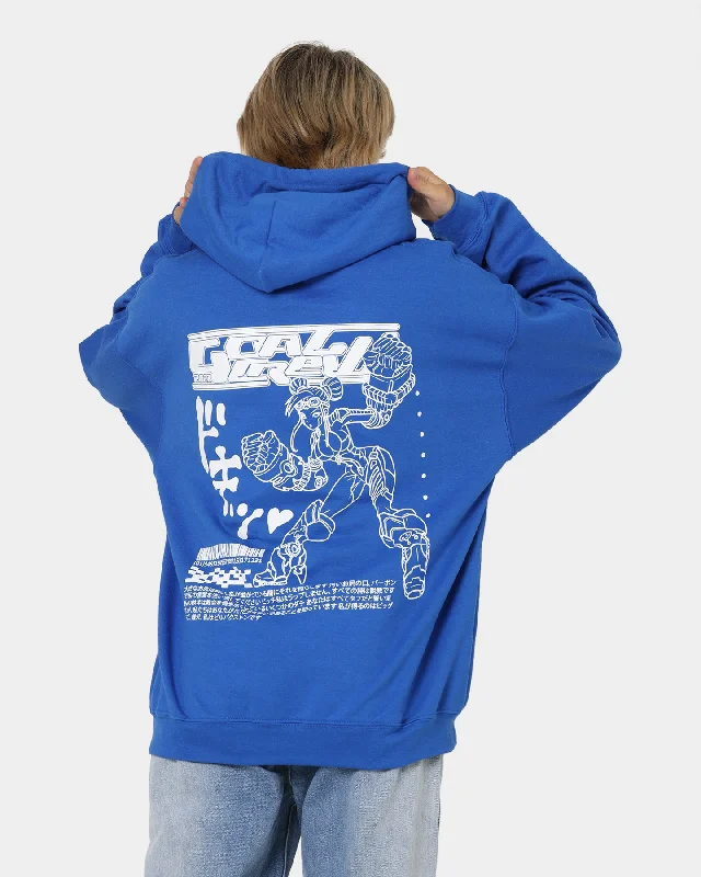 Women's Hoodies for Comfy Casual Days -Goat Crew Kyoto Hoodie Blue