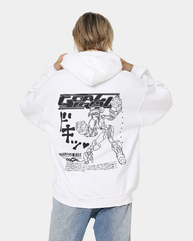 Women's Fitted Hoodies for Modern Look -Goat Crew Kyoto Hoodie White