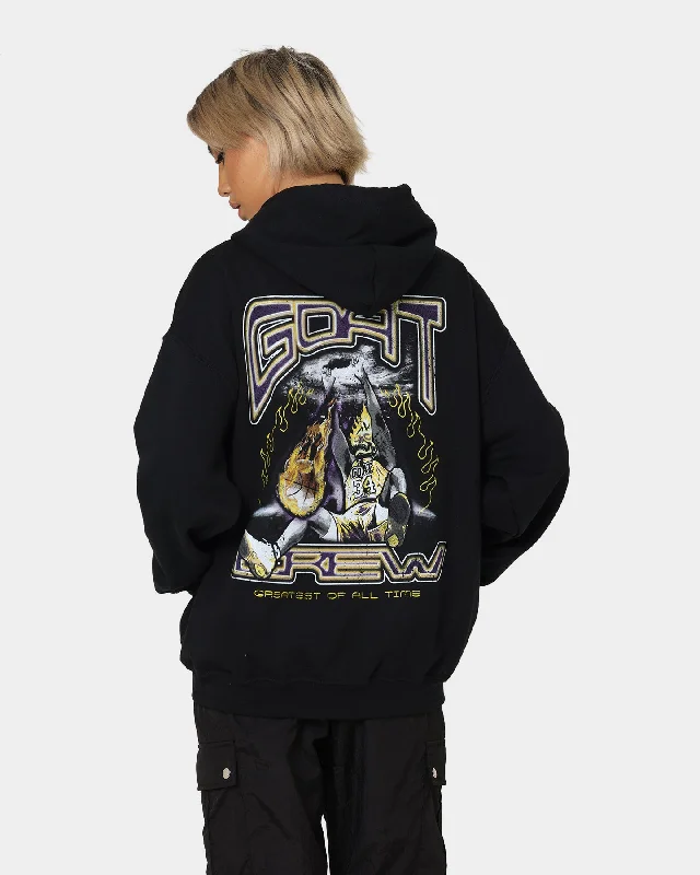 Women's Hoodies for Winter -Goat Crew Space Slam Hoodie Black