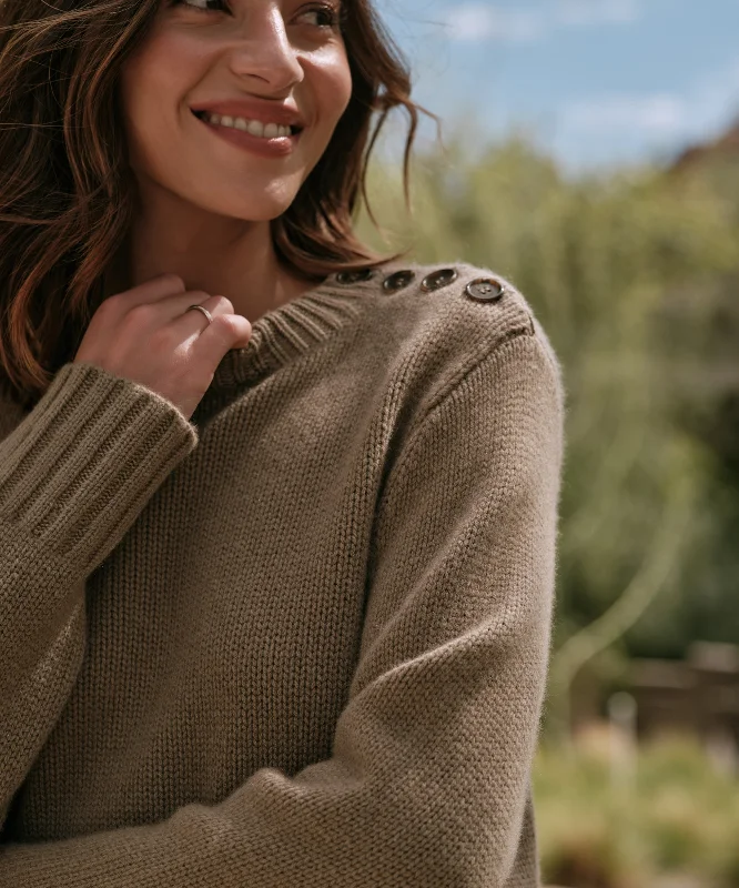 Women's Sweater for Trend-setting Looks-Grace Crewneck