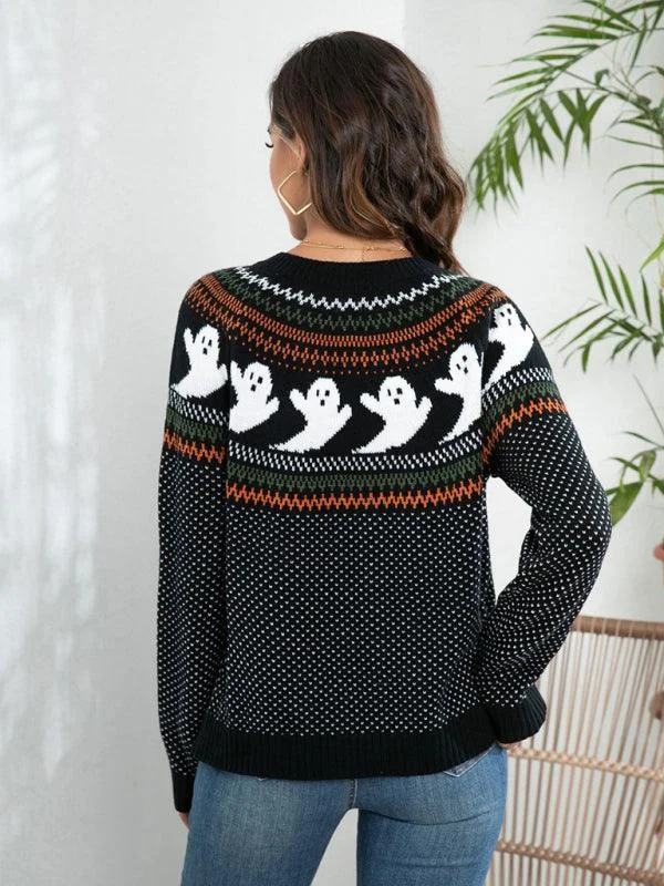 Women's Cashmere Cardigans Sweater for a Luxe Feel-Halloween Polka Dot Women Cardigan Sweater Women's Cashmere Cardigans Sweater for a Luxe Feel-Halloween Polka Dot Women Cardigan Sweater