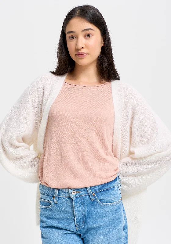 Women's Sweater with Ribbed Knit-Harlow Cardi
