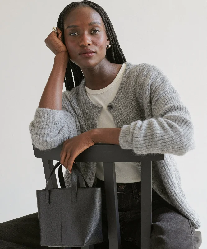 Women's Sweater for Cold Evening Wear-Hayes Crewneck Cardigan