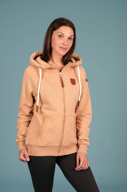 Women's Sporty Zip-up Hoodies for Running -Hera Cookie Full-Zip Hoodie